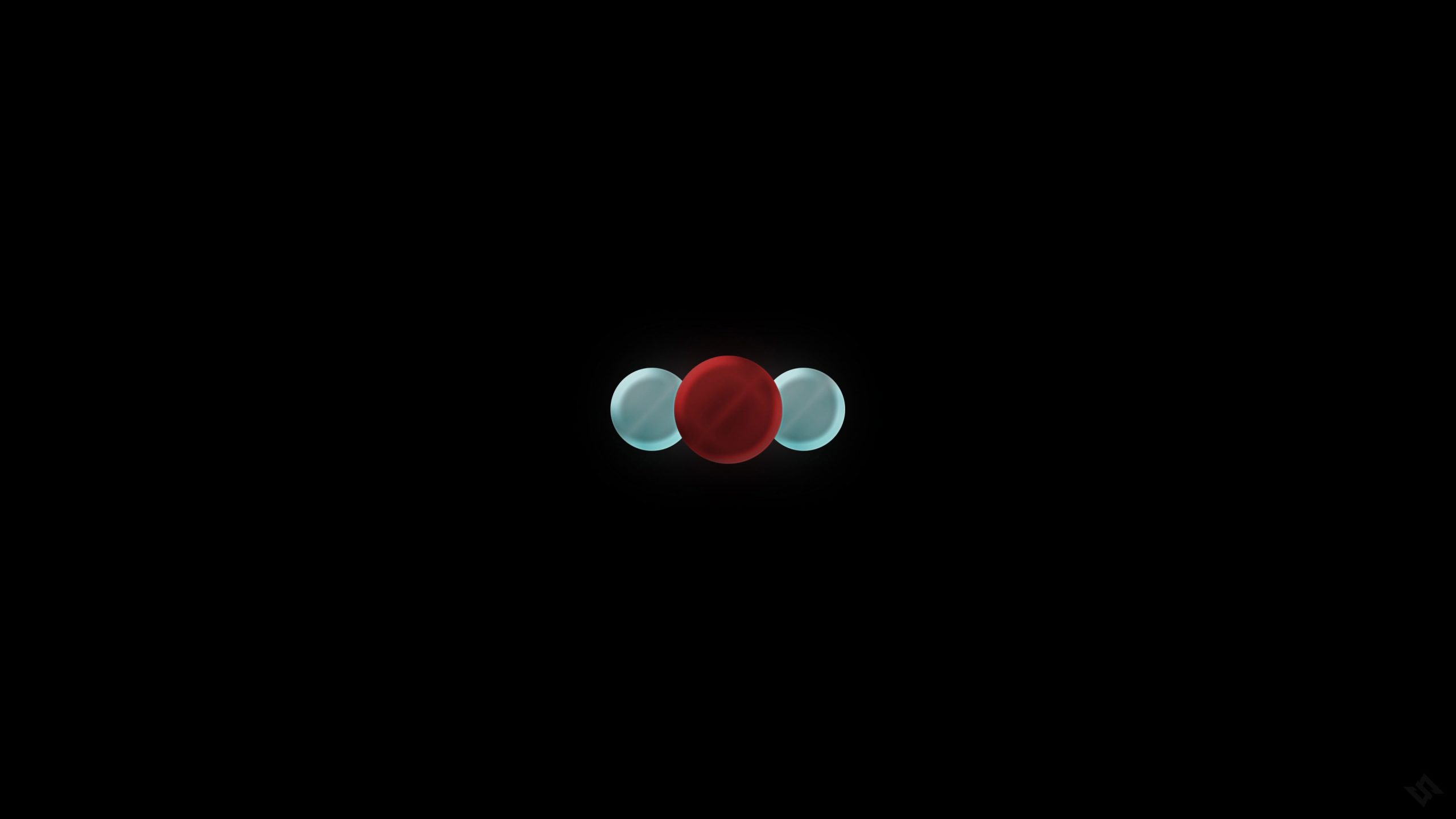 White and red circles wallpaper, black, dark, amoled, vintage, turquoise