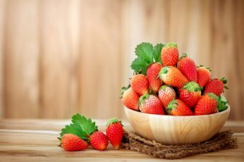 Food wallpaper, still life, fruit, strawberries
