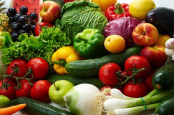 Vegetables wallpaper, Fruits, Tomatoes, Fresh, Apples, Cucumber, Garlic, Healthy, Food