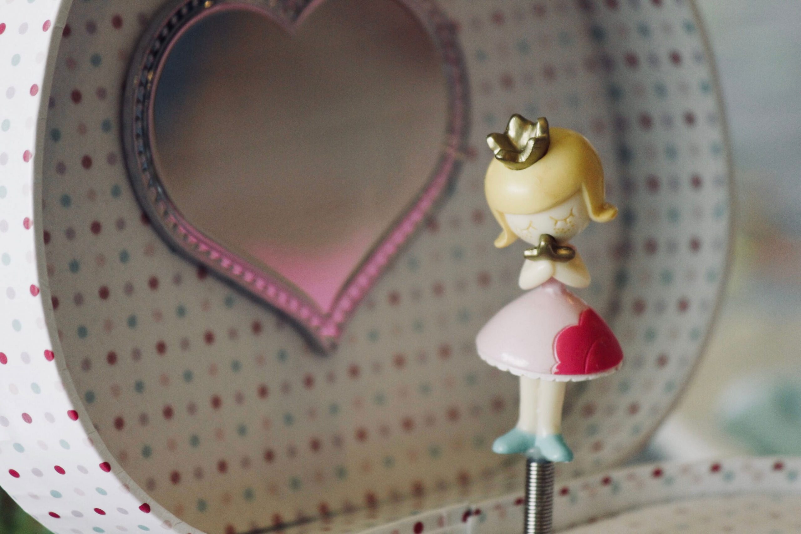 Music box wallpaper, pink, dancer, little girl, girls, jewelry box, ballerina