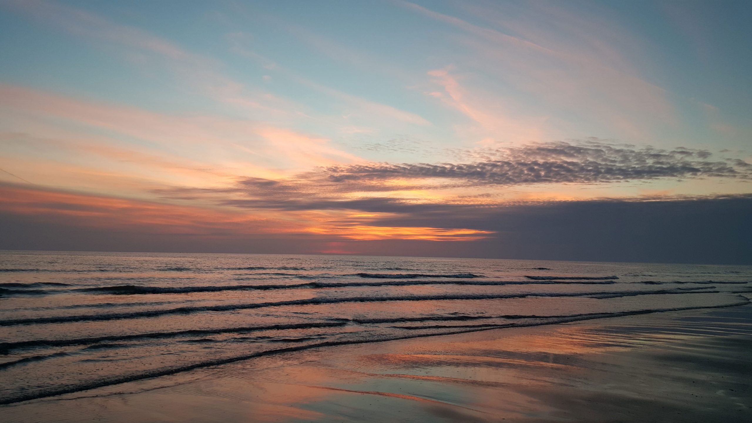 Nederland wallpaper, sun, sand, sea, beach, sunset, sky, water, scenics - nature