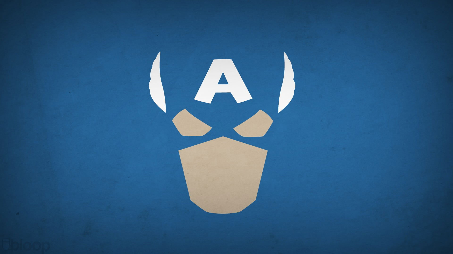 Captain America minimalist wallpaper, Marvel