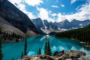 Banff National Park, Canada, nature, valley, mountain, landscape