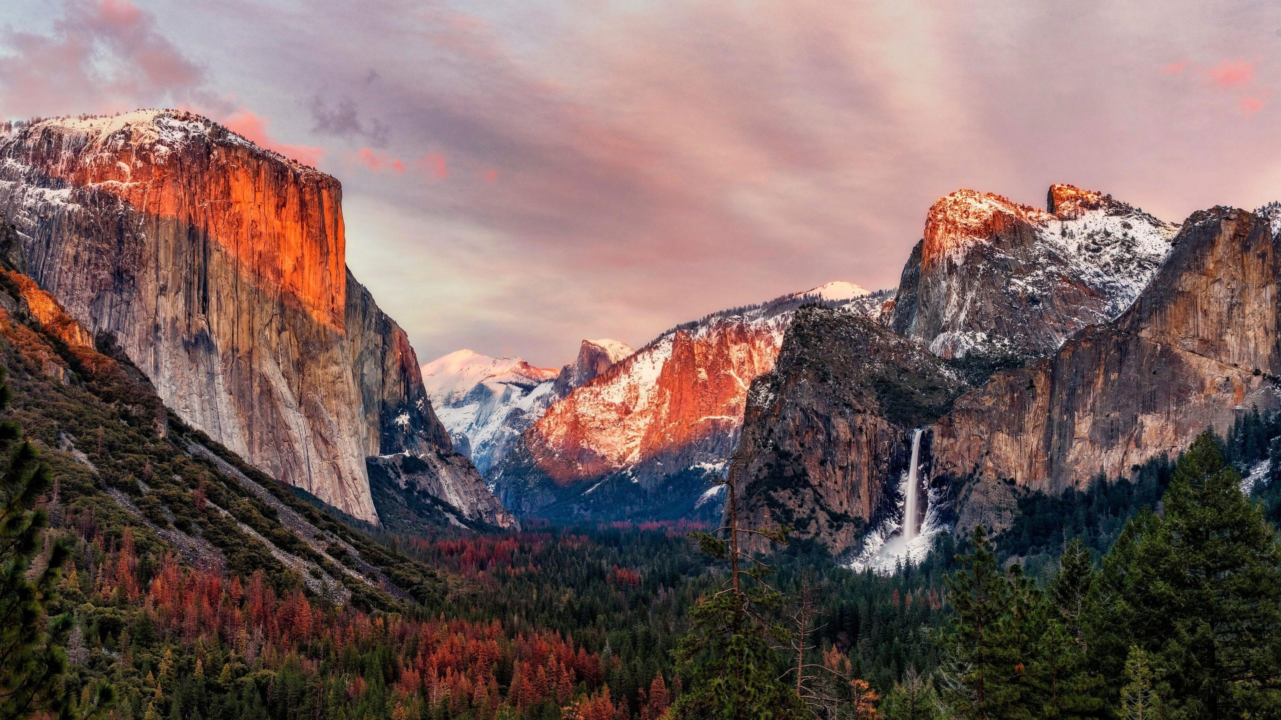 National park, cathedral rocks, tunnel view, california, yosemite national park