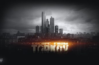 The city wallpaper, battlestate games, Escape from Tarkov, EFT, Russia 2028