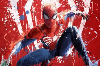 Spiderman ps4 wallpaper, games, hd, 2018 games, ps games, artstation