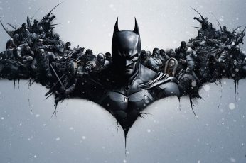 Batman wallpaper, Batman logo, video games, Batman: Arkham Origins