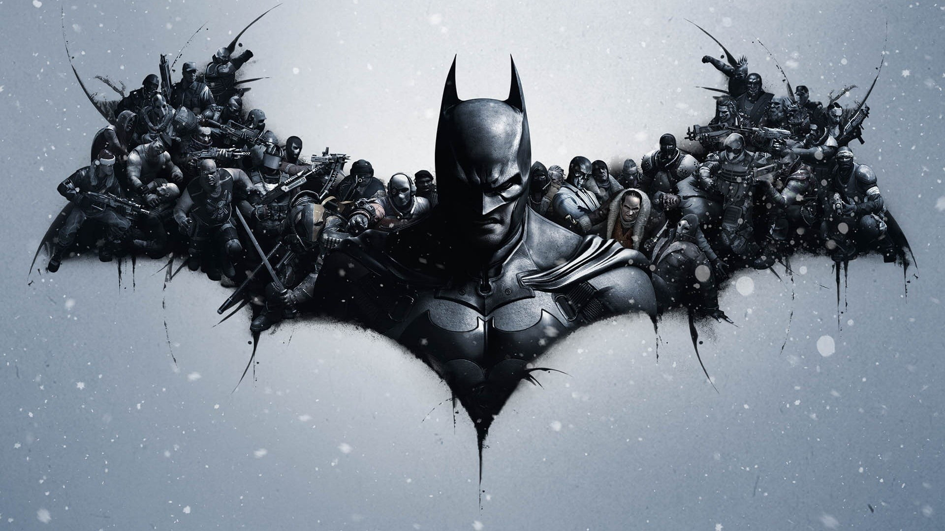 Batman wallpaper, Batman logo, video games, Batman: Arkham Origins