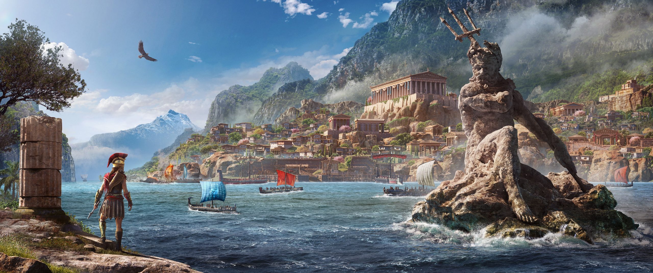 Video games wallpaper, Video Game Art, Assassin's Creed Odyssey, Greece