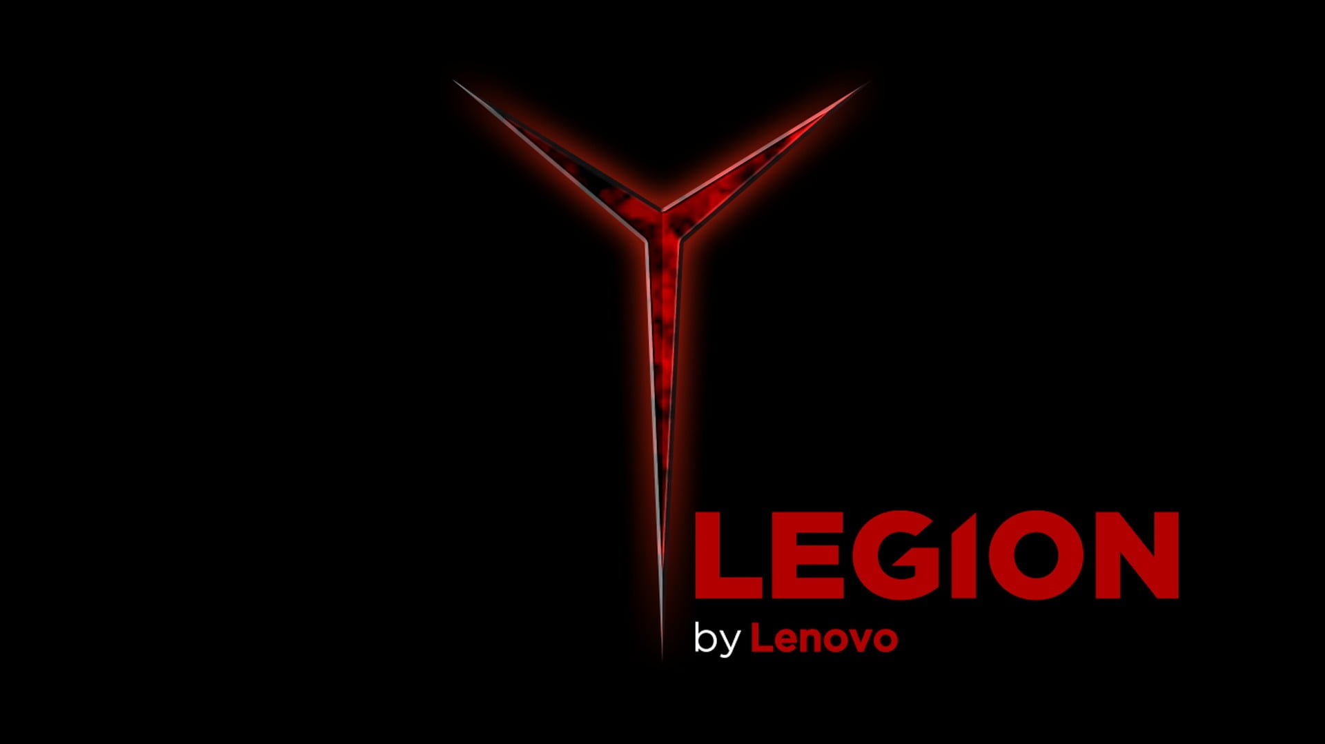 Lenovo Wallpaper, Lenovo Legion, PC Gaming, Red, Illuminated, Black  Background - Wallpaperforu