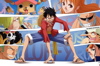 One Piece wallpaper, Anime, Brook (One Piece), Franky (One Piece)
