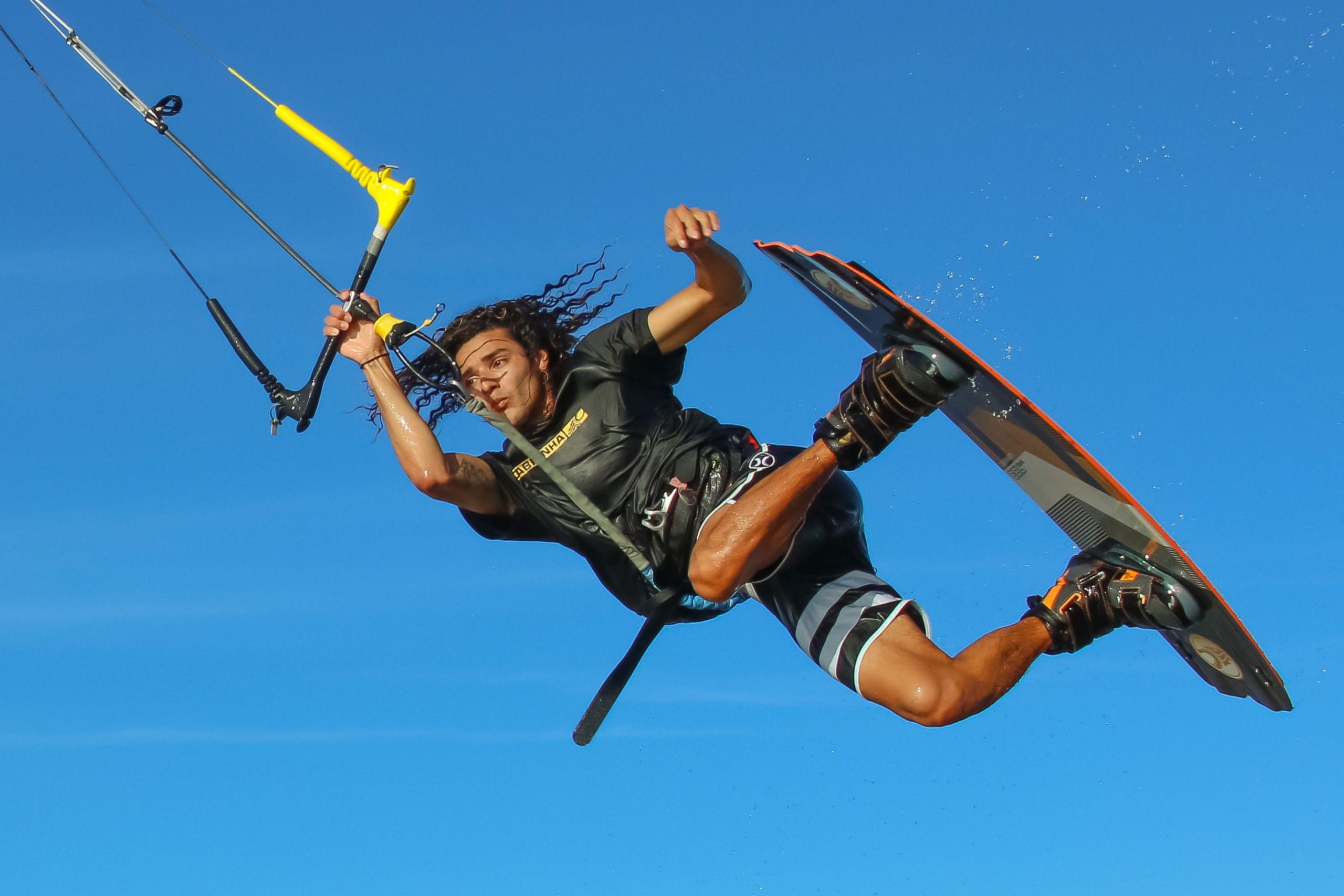 Kitesurf, kiteboarding, kitesurfing, wind, sea, sport, water