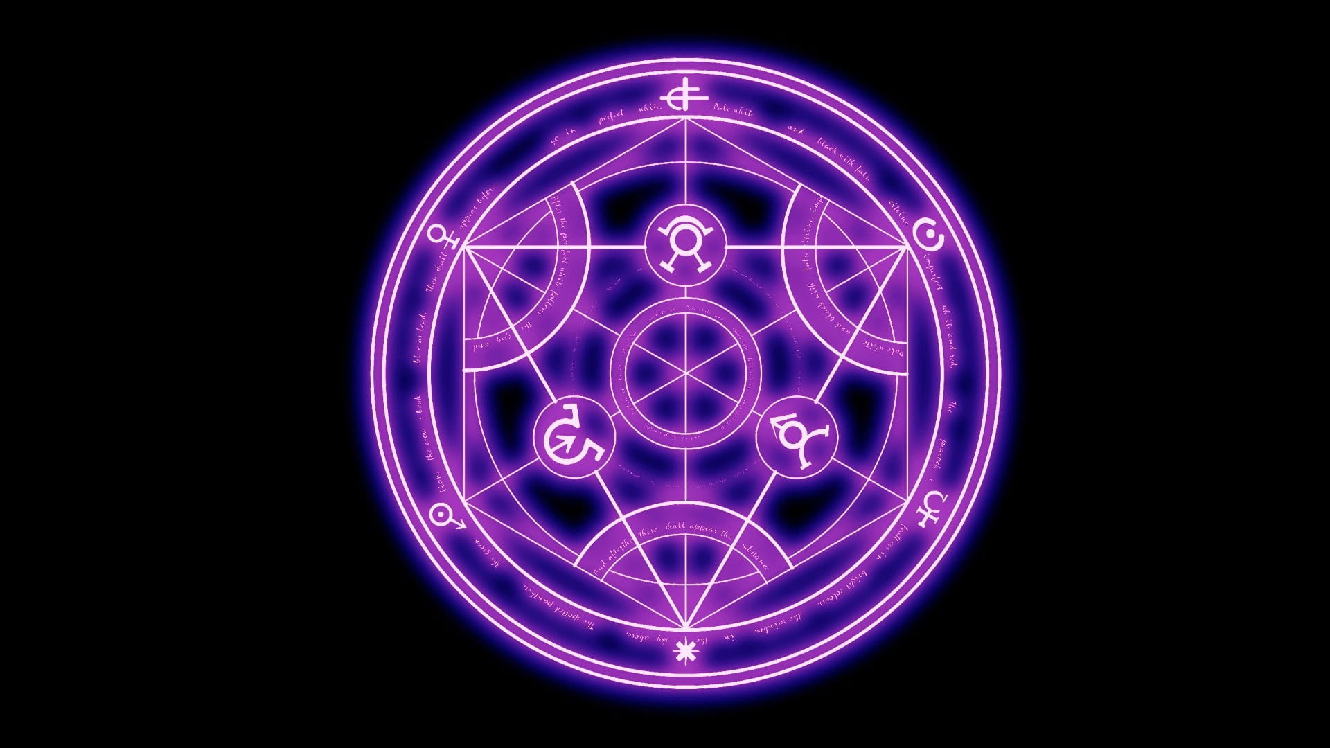 Fullmetal Alchemist pentagram wallpaper, Full Metal Alchemist