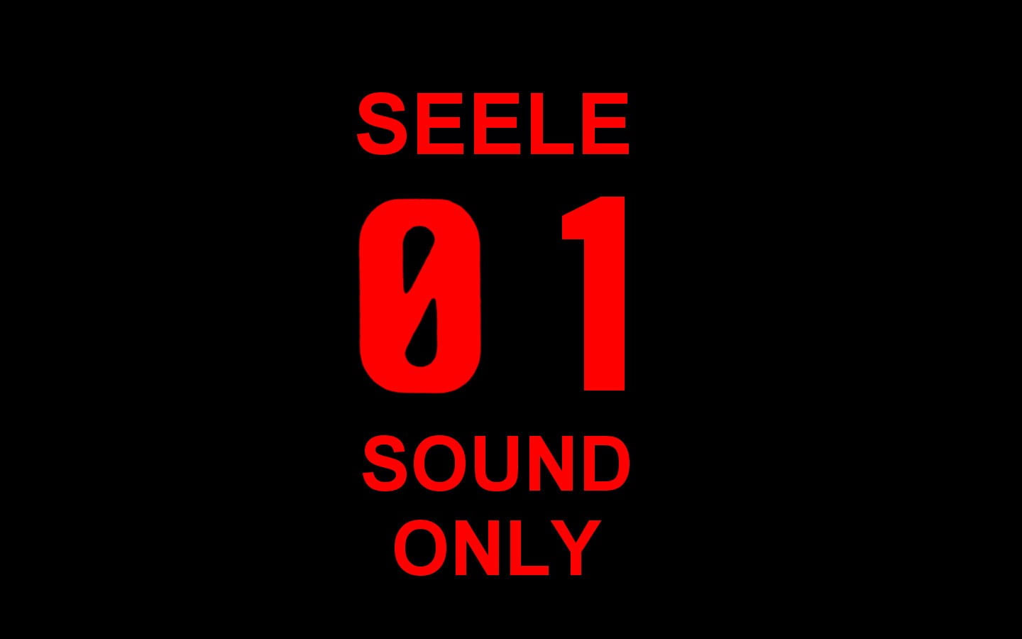 Seele 01 Sound Only wallpaper, Neon Genesis Evangelion,