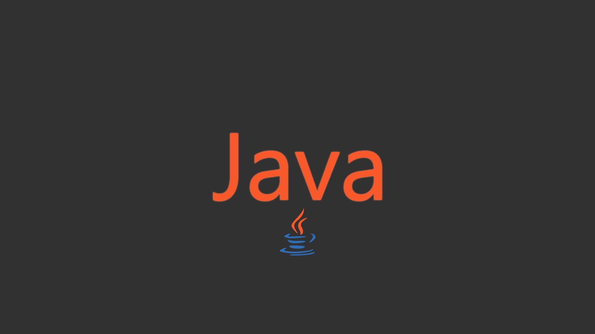 Java logo wallpaper, web development, text, illuminated