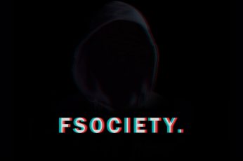 FSociety. wallpaper, Mr. Robot, black background