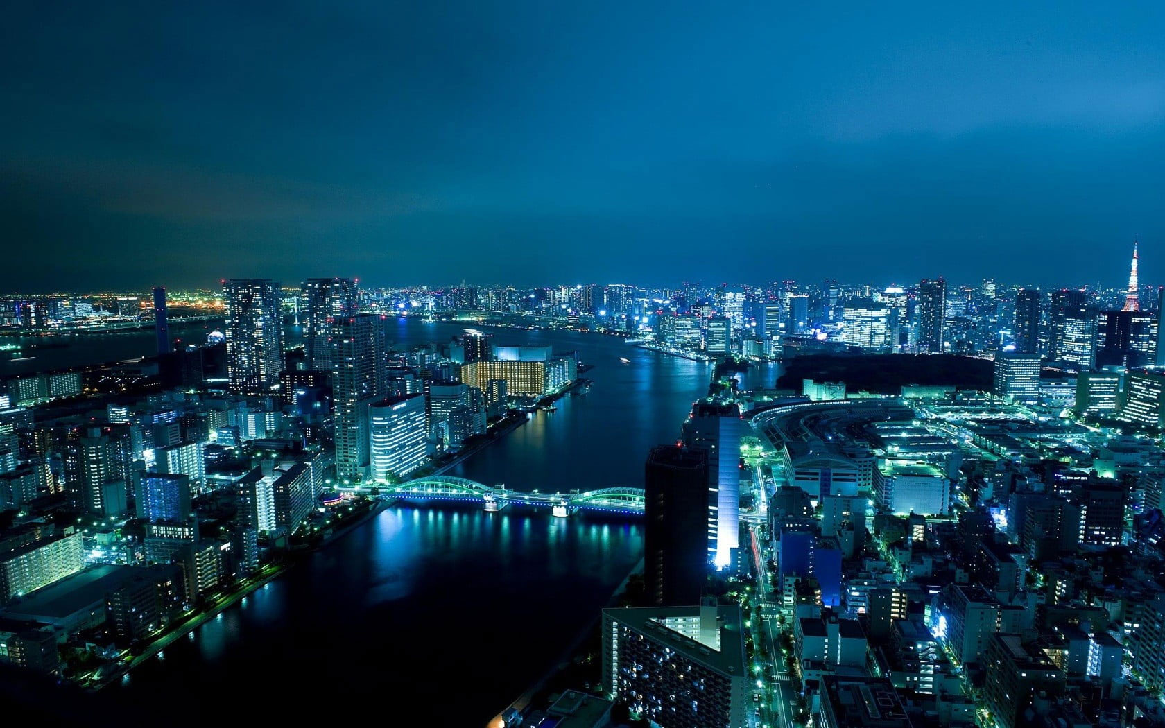 City wallpaper buildings light during night time, tokyo, tokyo, cityscape