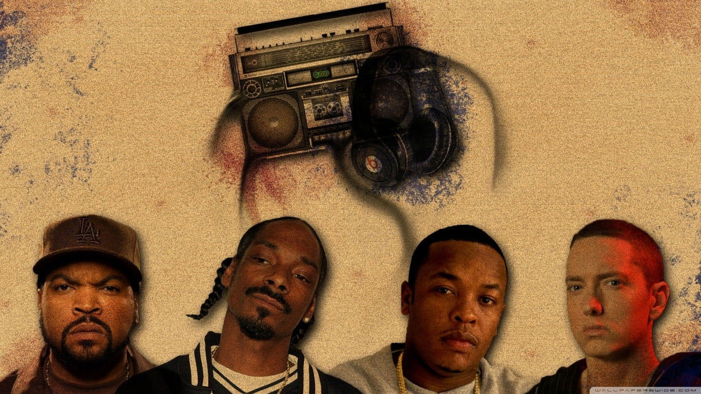 Ice Cube wallpaper, Snoop Dog, Eminem, and Doctor Dre, west coast, Snoop Dogg