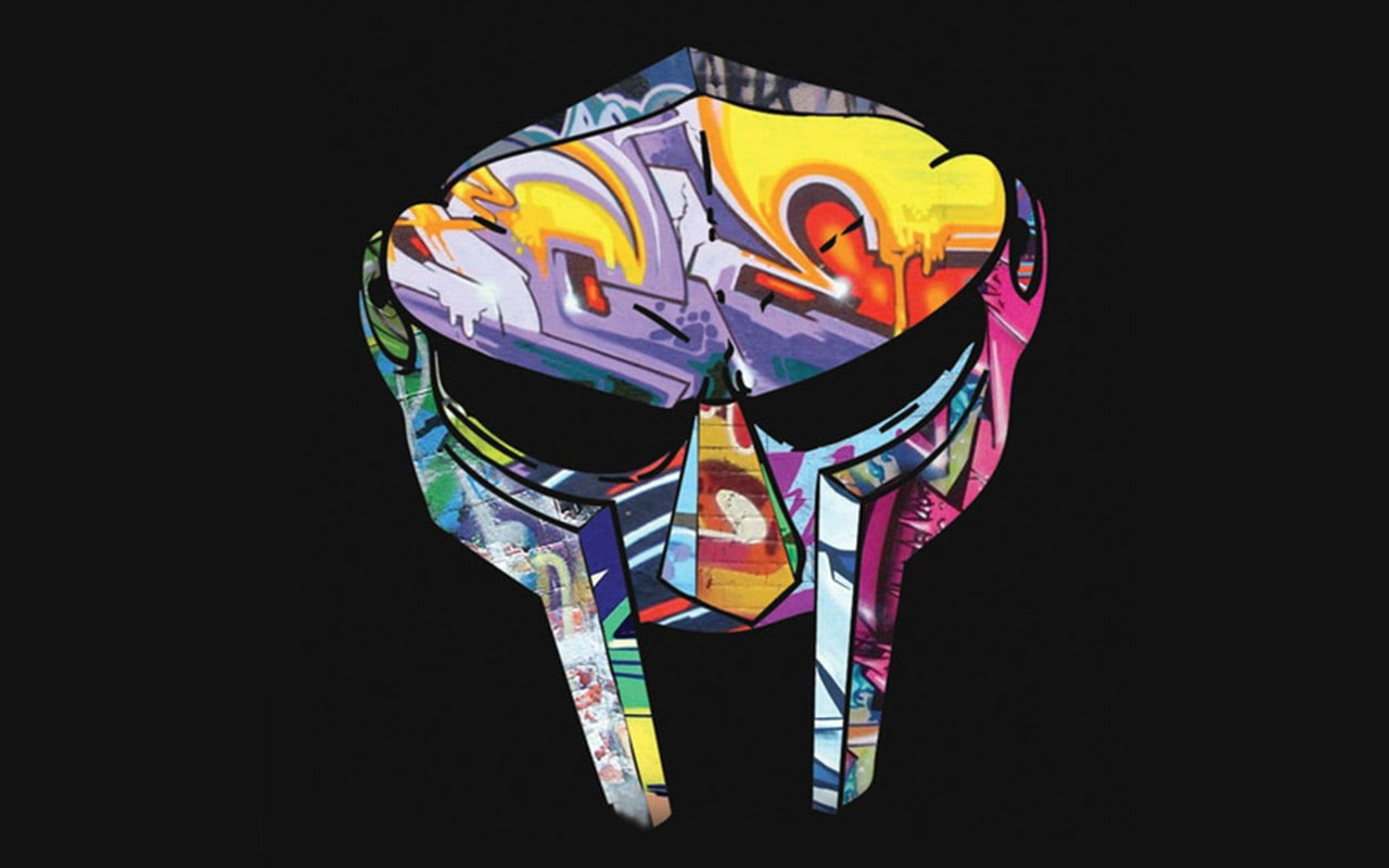 MF DOOM wallpaper, music, hip hop, mask