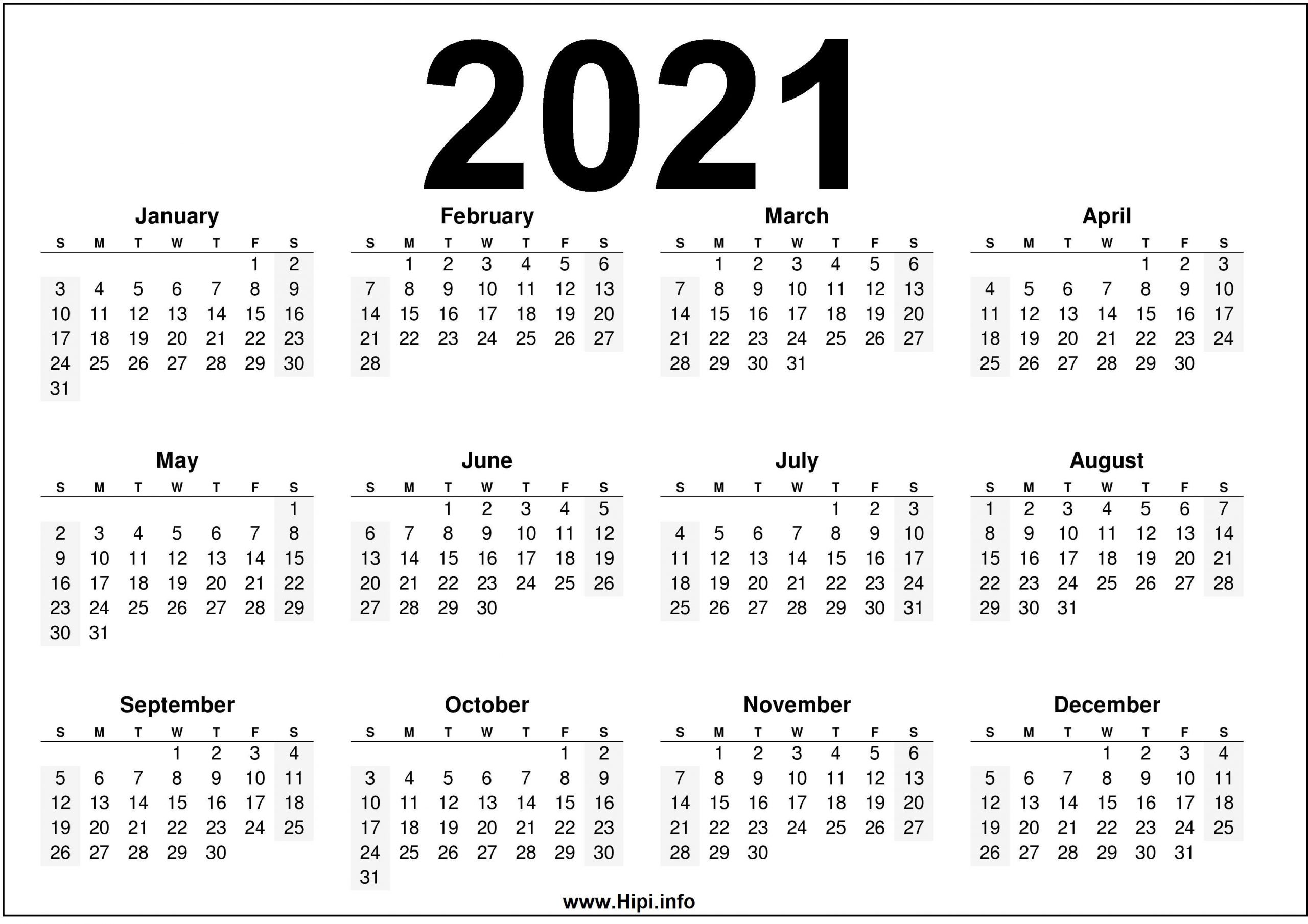 2021 calendar hd images download