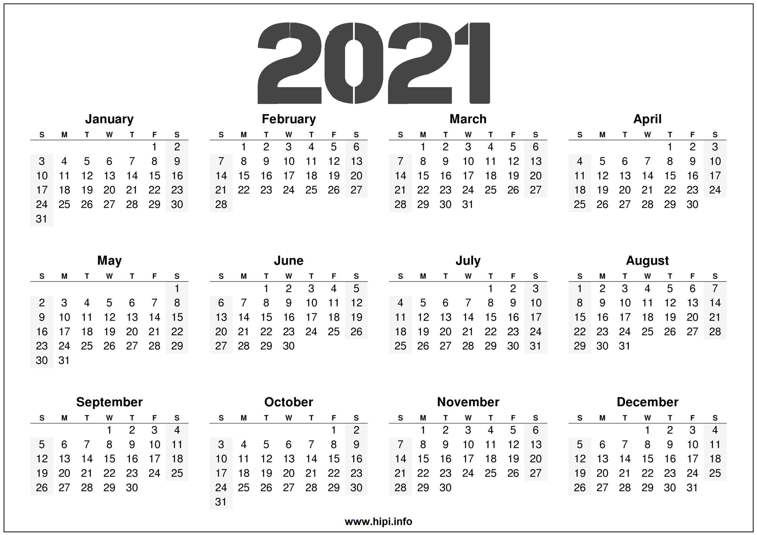 2021 calendar wallpaper black