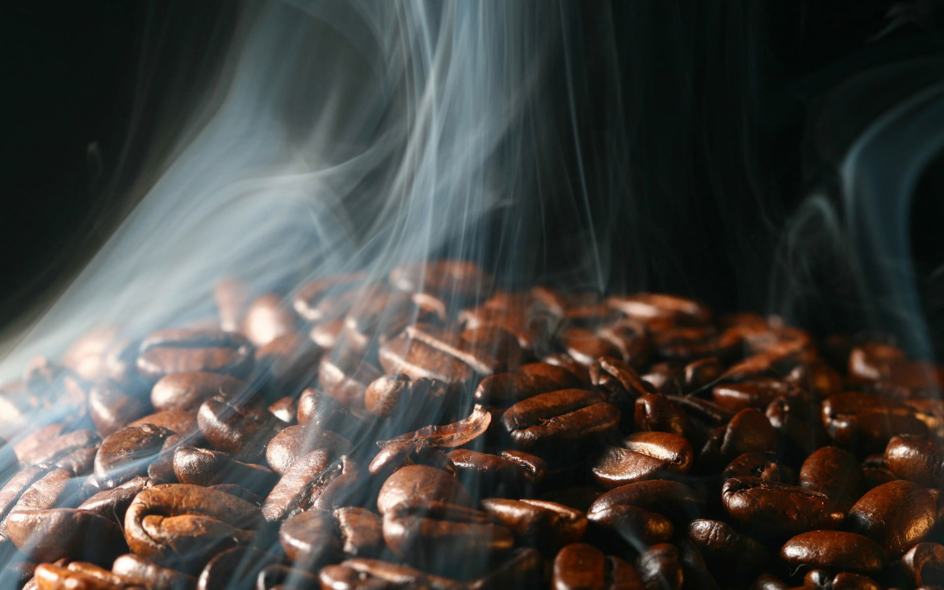 Coffee beans wallpaper, food and drink, roasted, close-up, roasted coffee bean