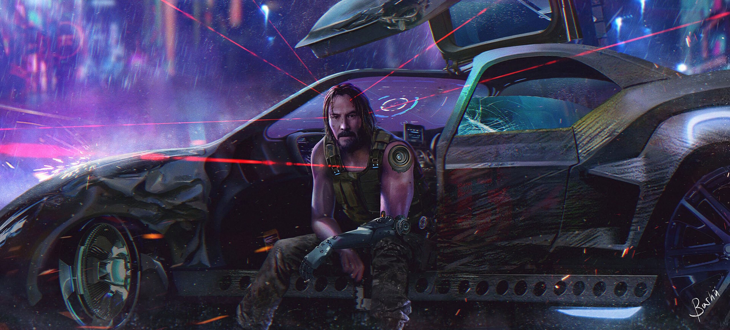 Keanu Reeves wallpaper, Video Game, Cyberpunk 2077