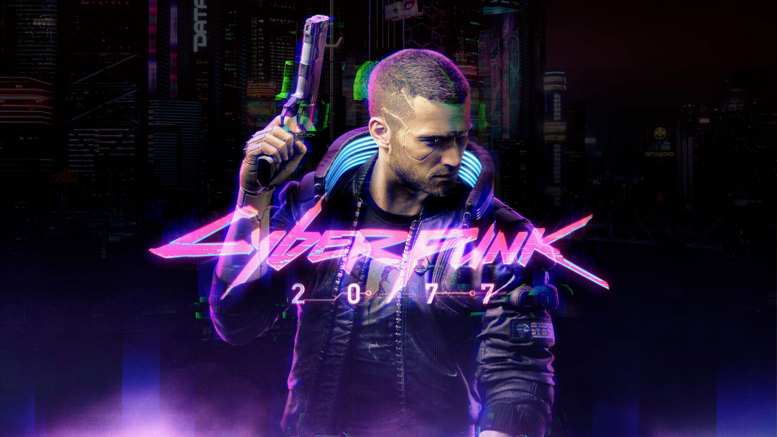 Cyberpunk 2077 wallpaper, video games, video game characters, CD Projekt RED