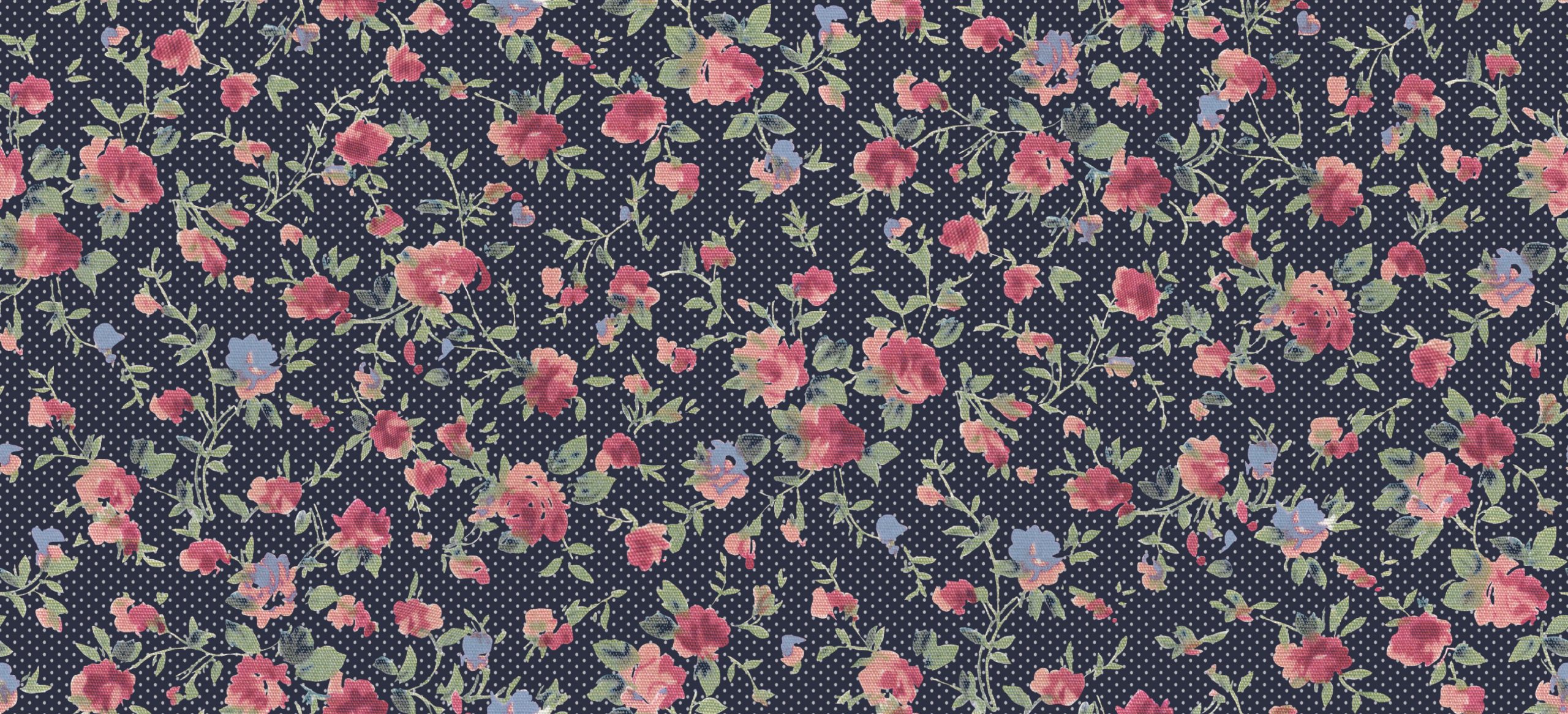 Floral textile wallpaper, pattern, flowers pattern