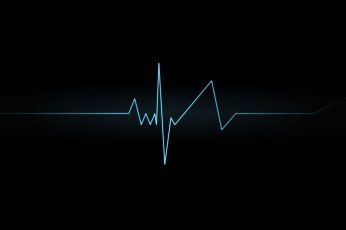 Lifeline illustration wallpaper, heartbeat, ekg, minimalism