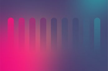 Colorful minimalism wallpaper, graphic design, gradient, pink color