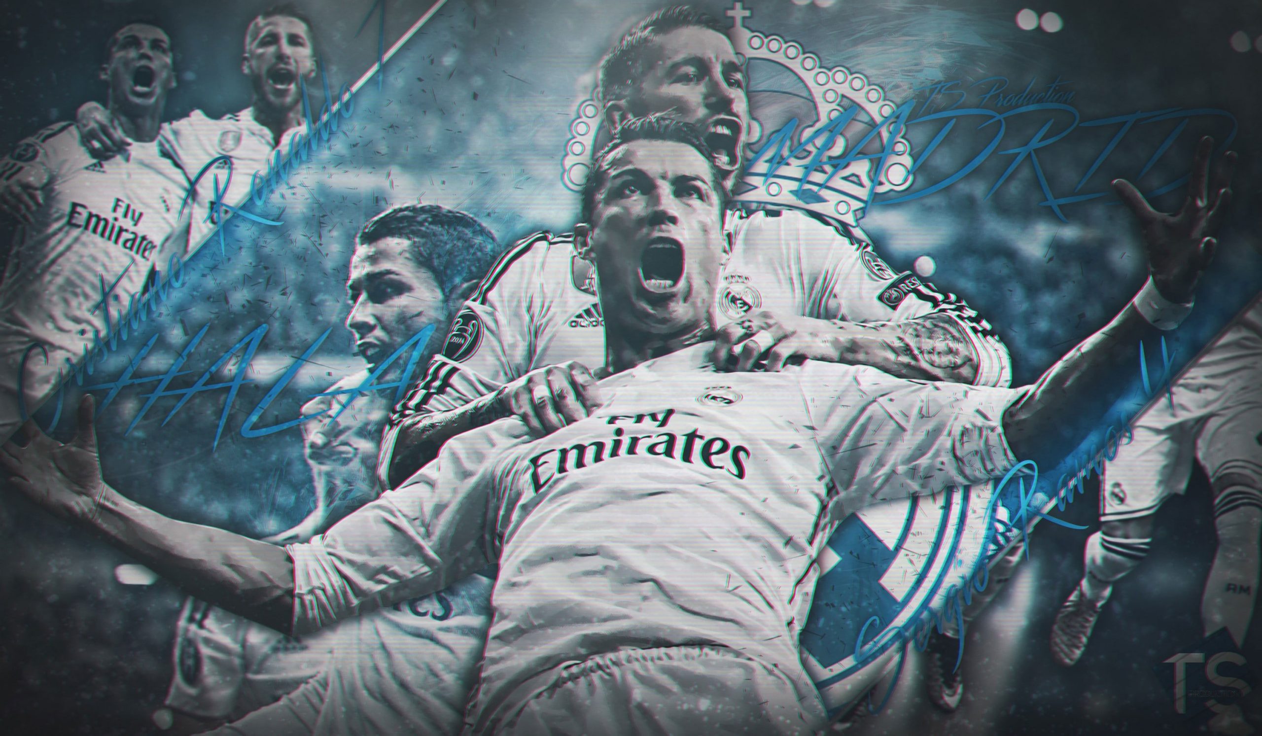 Sergio Ramos wallpaper, Real Madrid, Cristiano Ronaldo