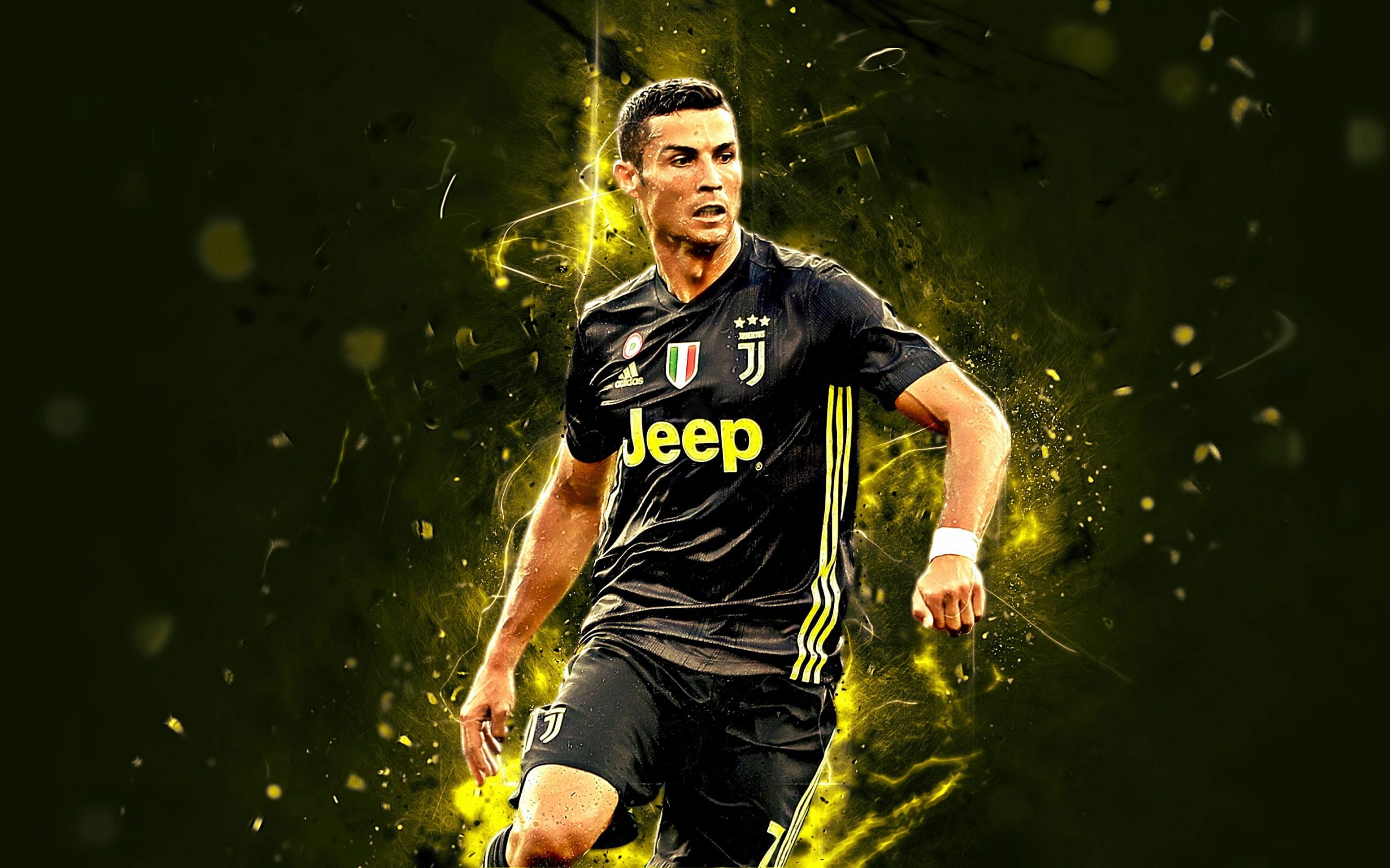 Soccer wallpaper, Cristiano Ronaldo, Juventus F.C.