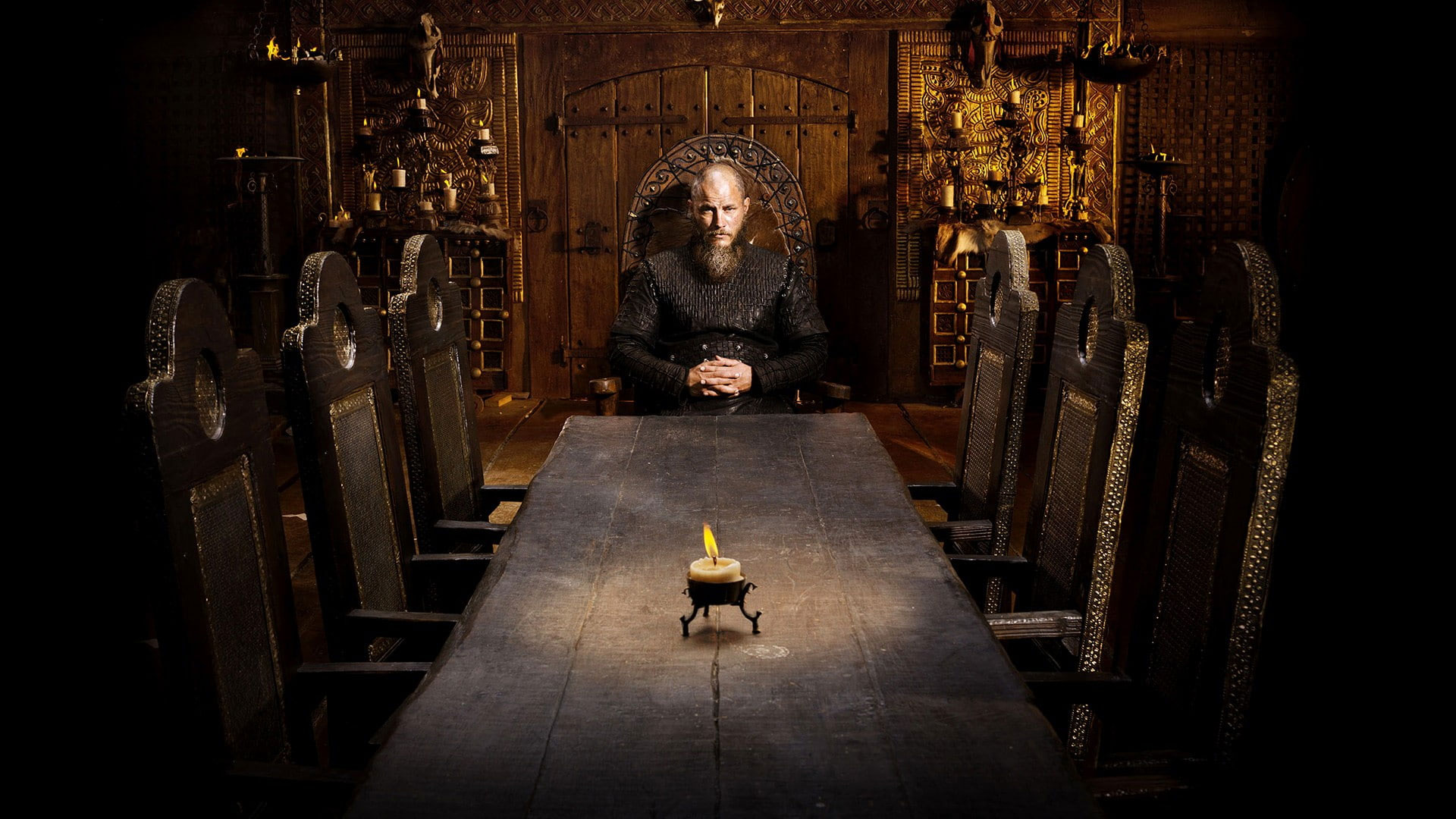 Ragnar Lodbrok wallpaper, Vikings, Vikings (TV series), Travis Fimmel