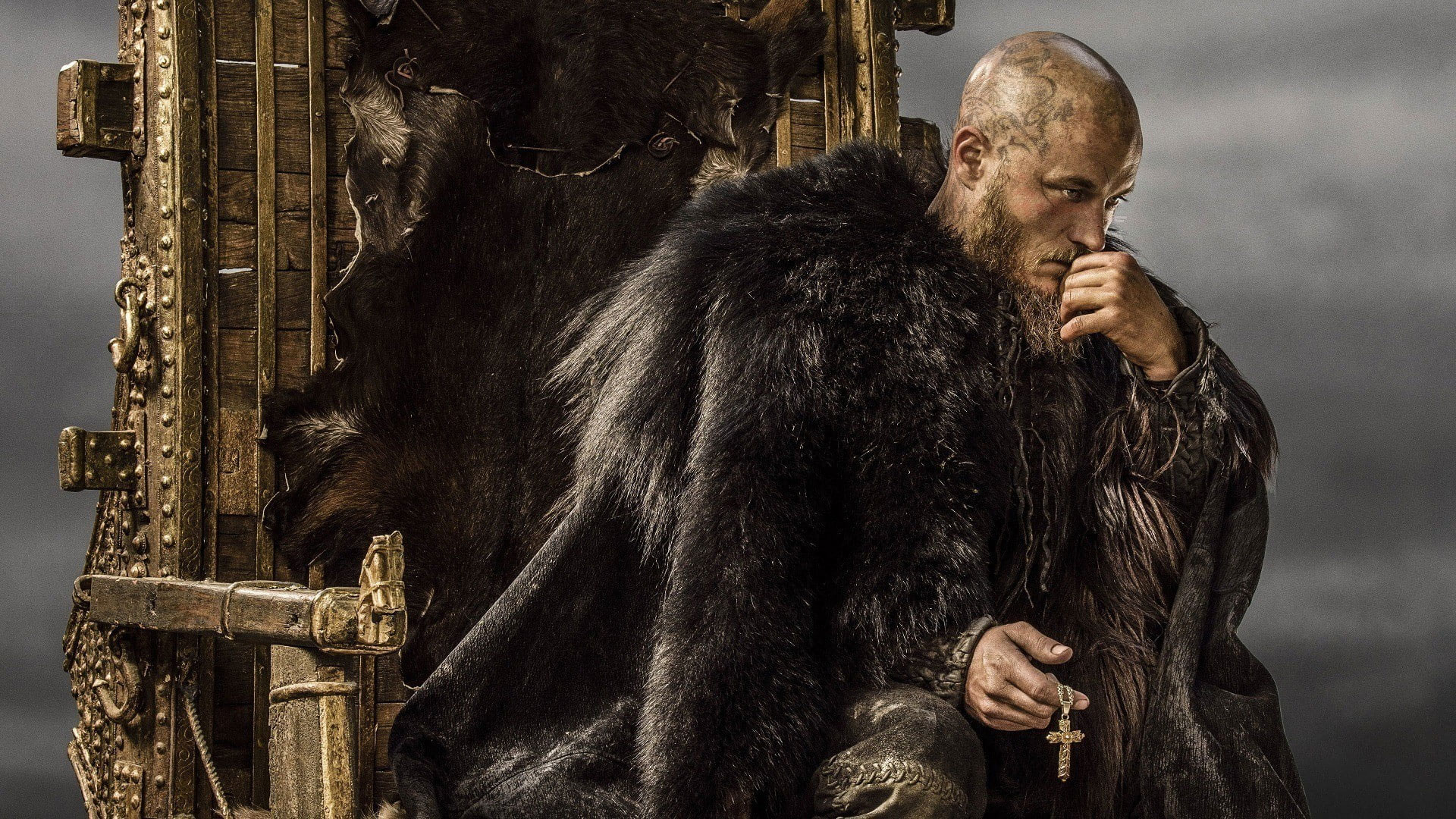 Ragnar wallpaper, Ragnar Lodbrok, Vikings, tv series, Vikings (TV series)