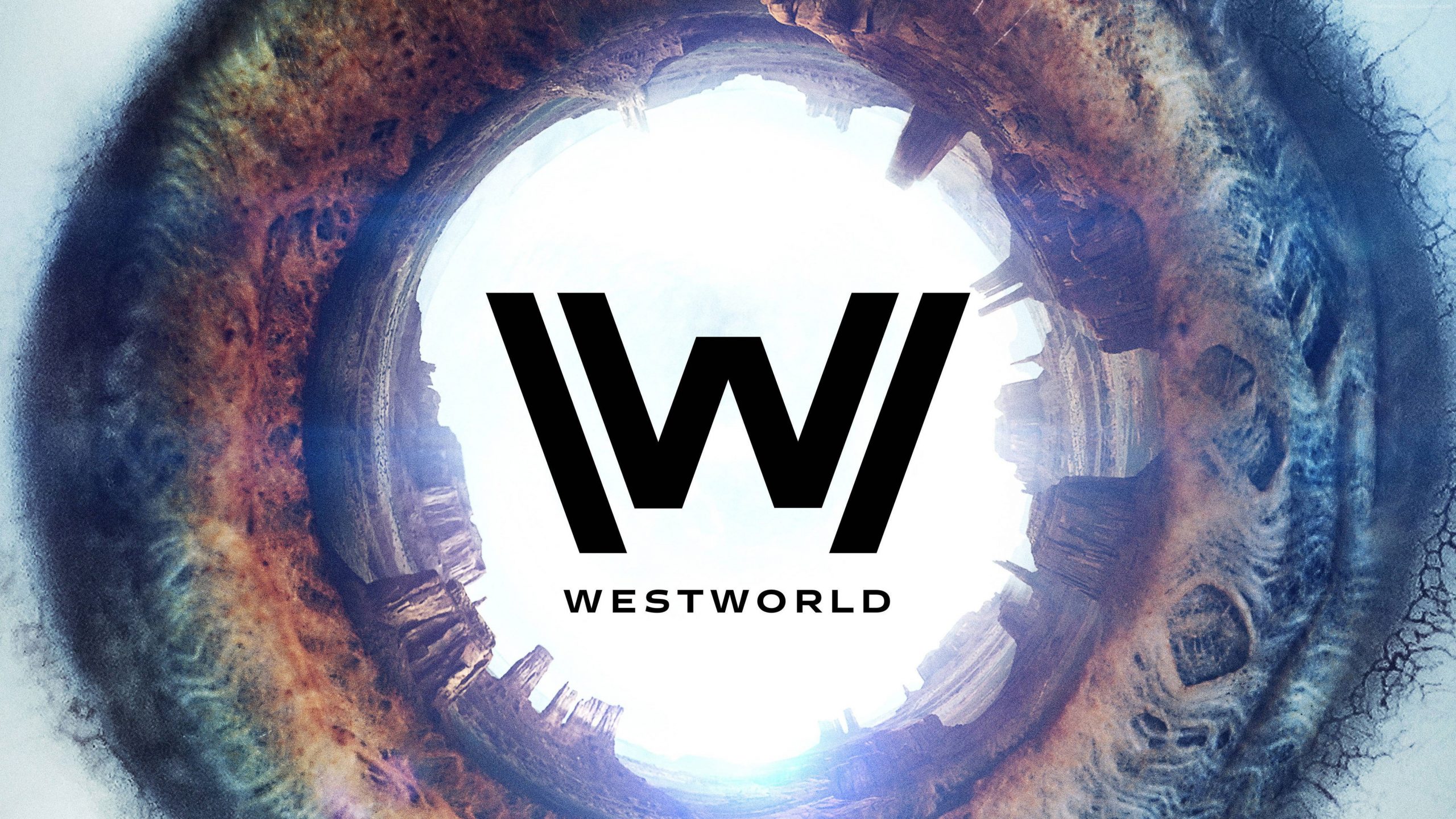 Westworld Season 2 wallpaper, TV Series Logo, 4K,
