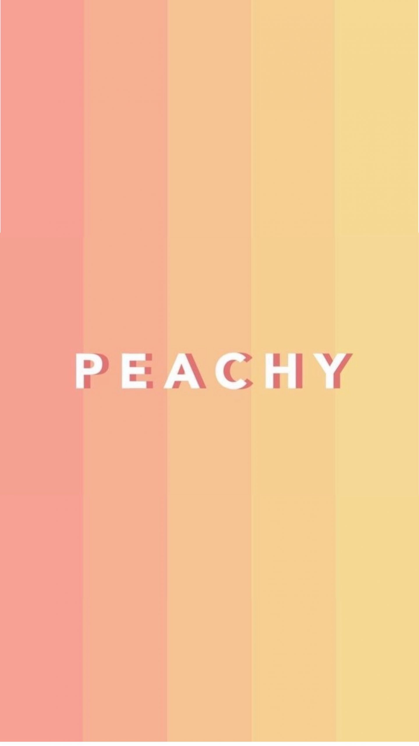 Peachy color Aesthetic Wallpaper