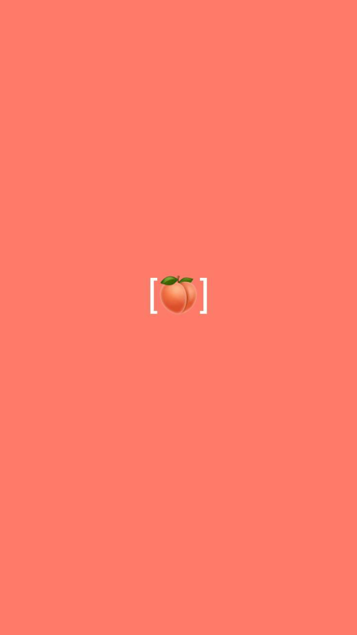Peaches aesthetic wallpaper