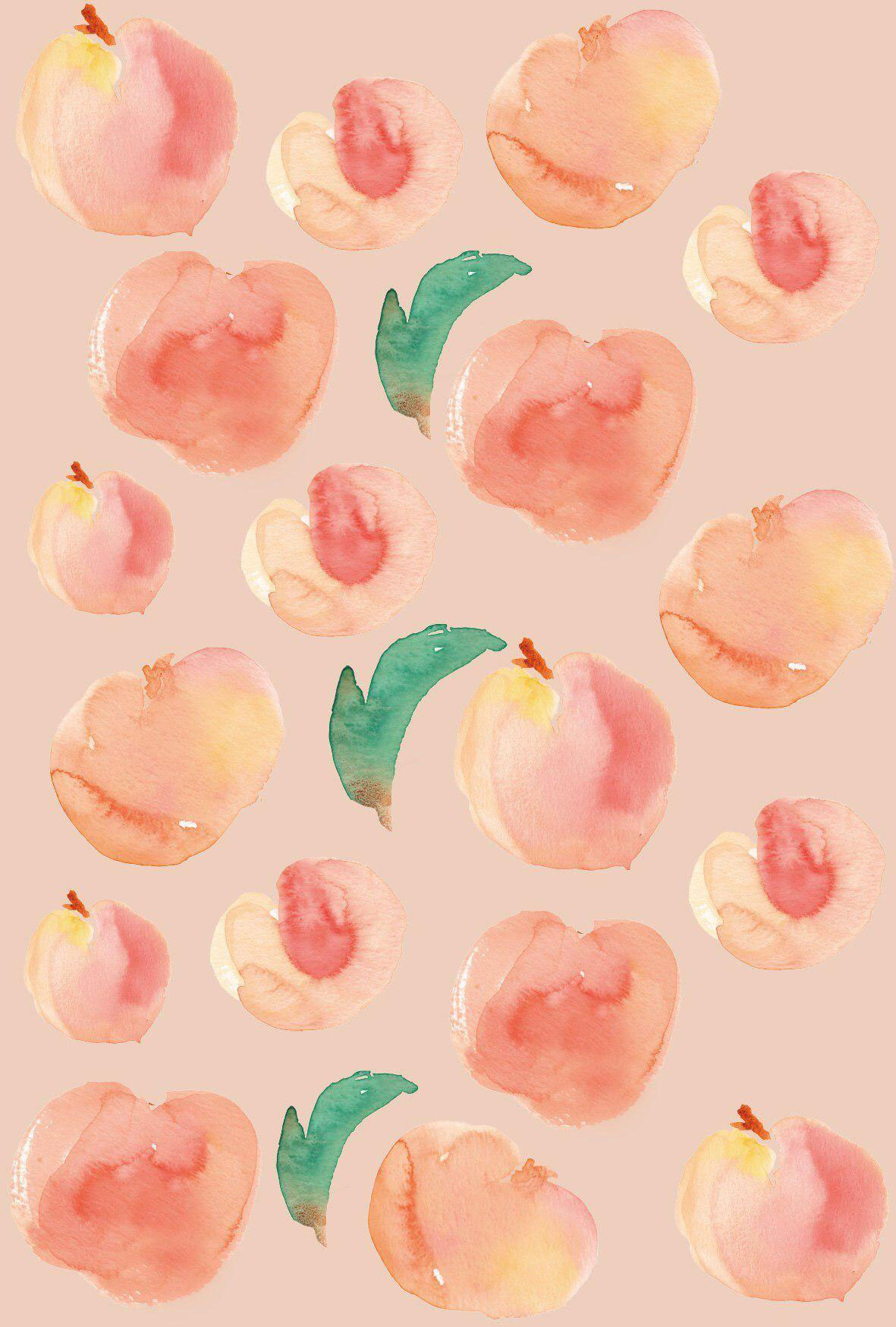 Peach aesthetic wallpaper pc
