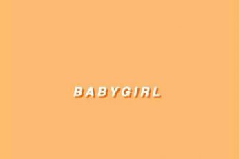Peach Aesthetic babygirl Wallpapers