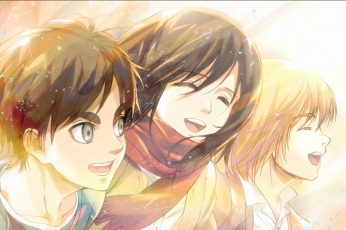 Wallpaper Anime, Attack On Titan, Armin Arlert, Eren