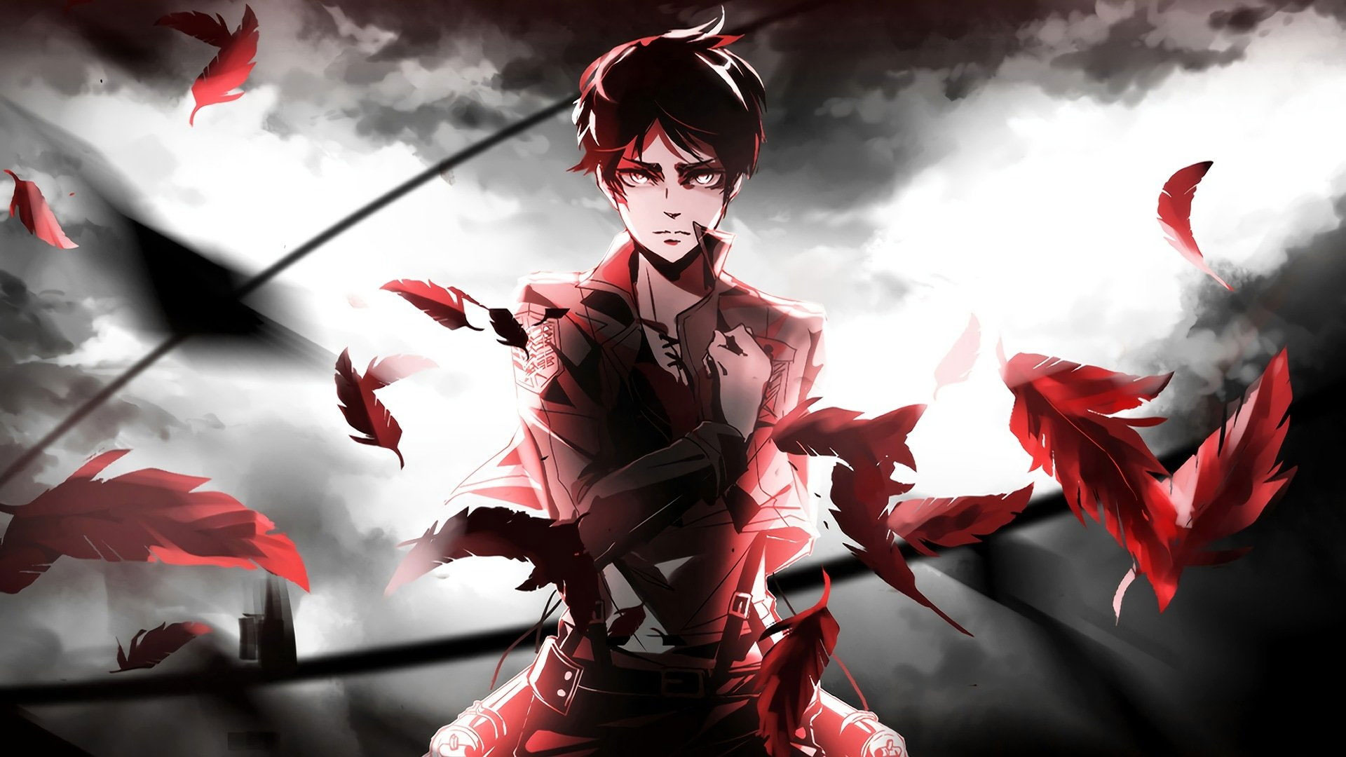 760 Eren Yeager HD Wallpapers and Backgrounds