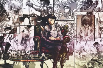 Wallpaper Anime, Attack On Titan, Levi Ackerman