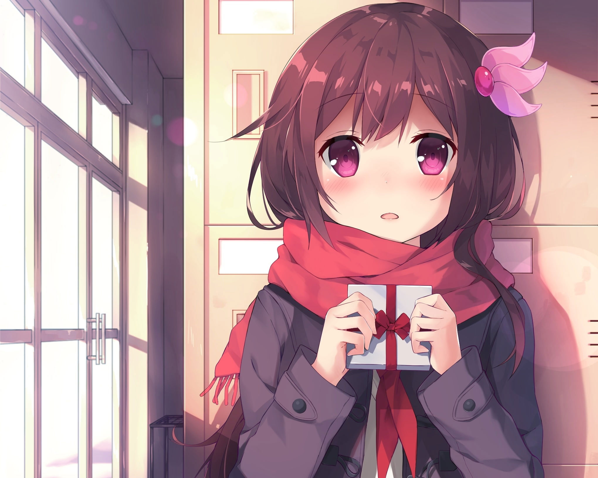 Cute Anime Girl Valentines Day gambar ke 6