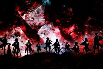 Wallpaper Attack On Titan Characters, Shingeki No Kyojin