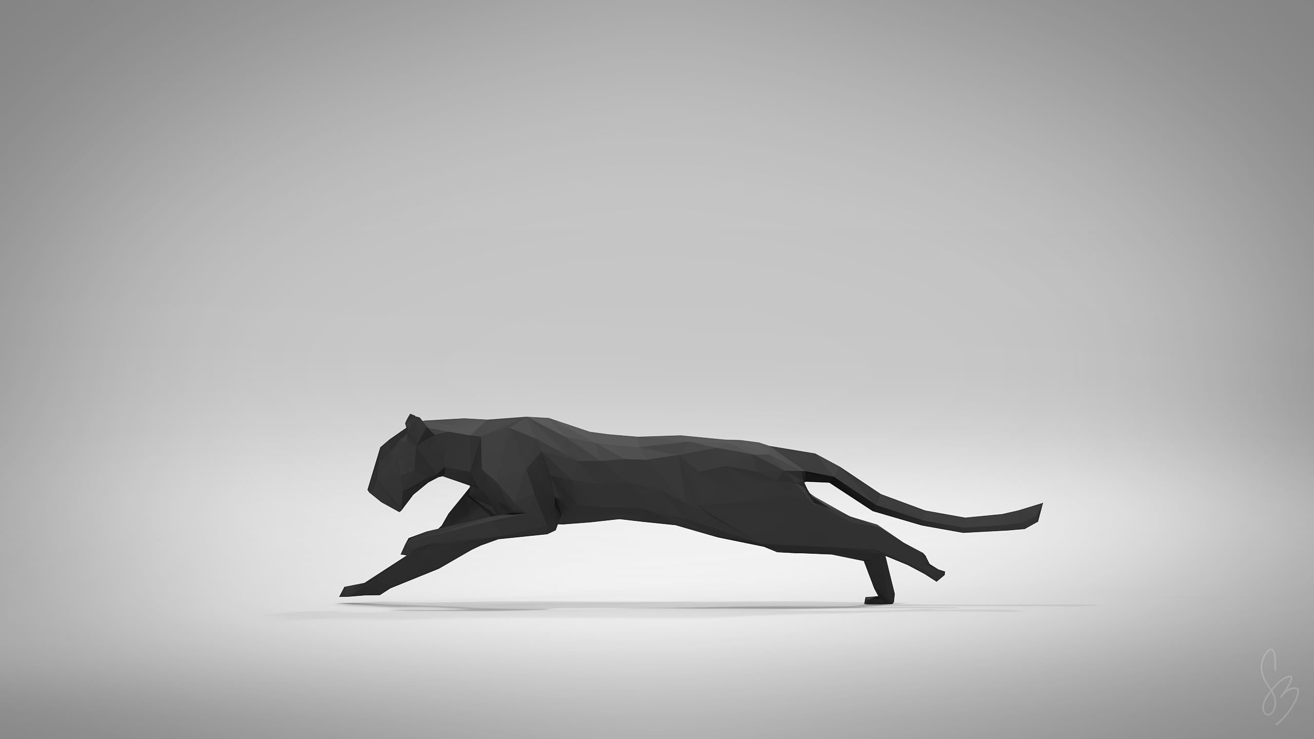 Wallpaper Black Jaguar Clip Art, Black Panther Figurine