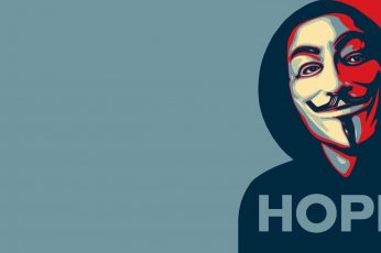 Wallpaper Anonymous, Computer, Hacker, Legion, Mask, Quote