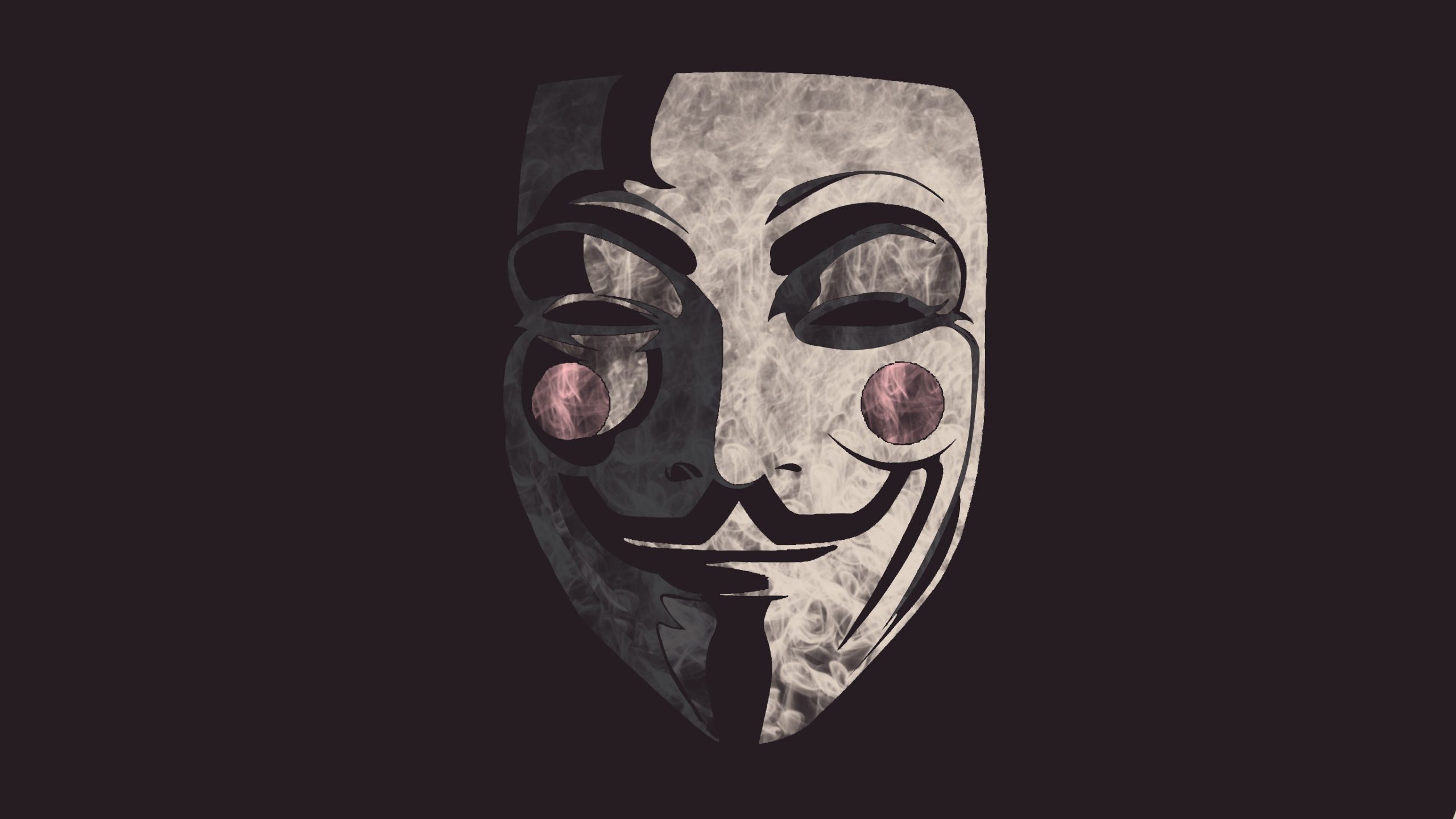 Wallpaper Anonymous, Hacker, Computer, 4k, Hd, Mask - Wallpaperforu