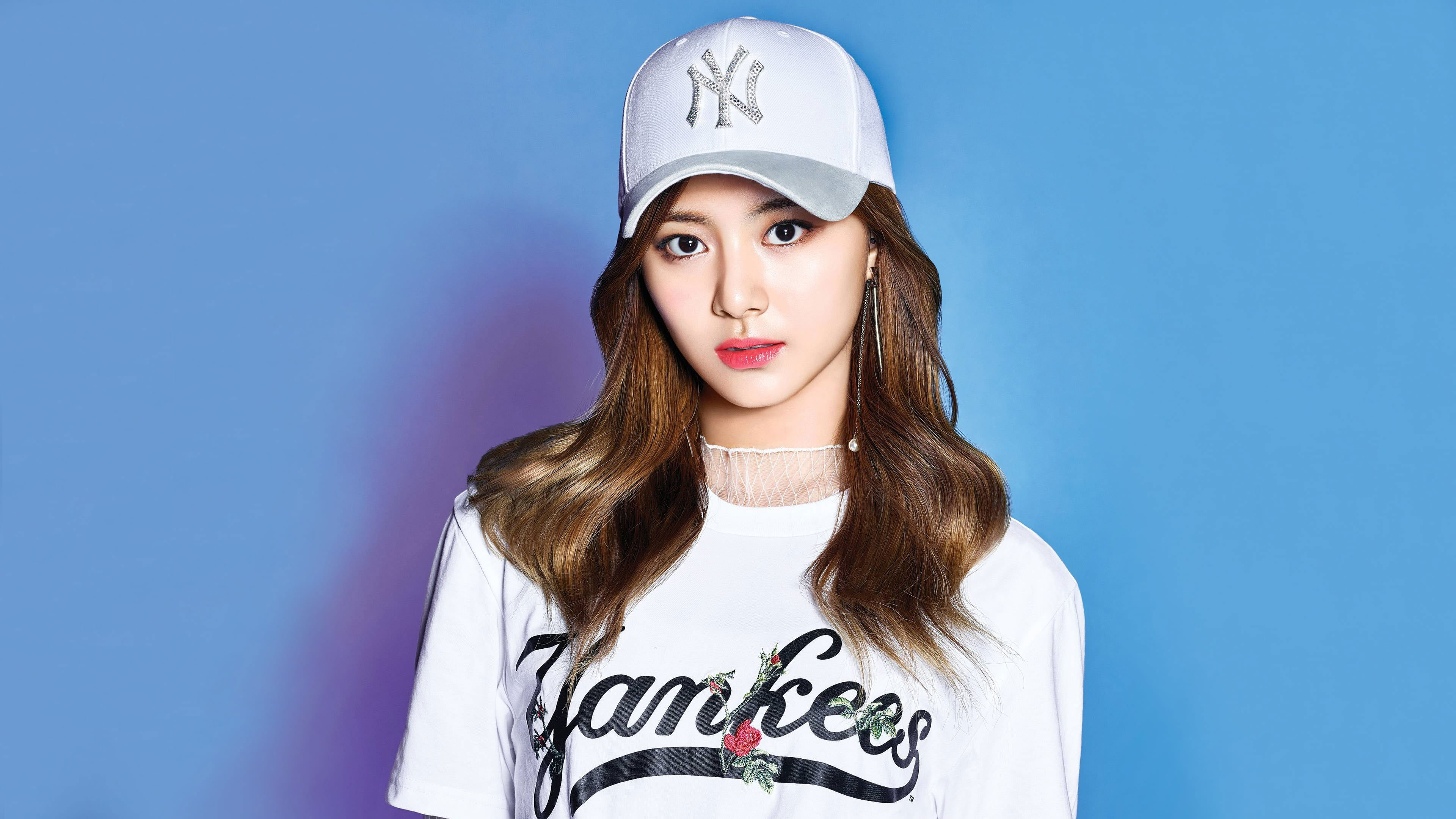 Wallpaper Girl, Music, Kpop, Twice, Tzuyu 3840x2160 4k, k-pop, Girly