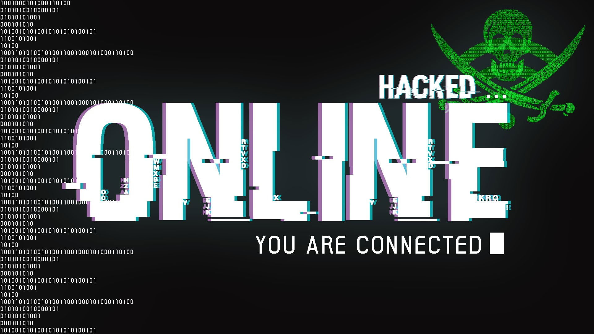 Wallpaper Hacked Online You Are Connect Artwork, Hackers